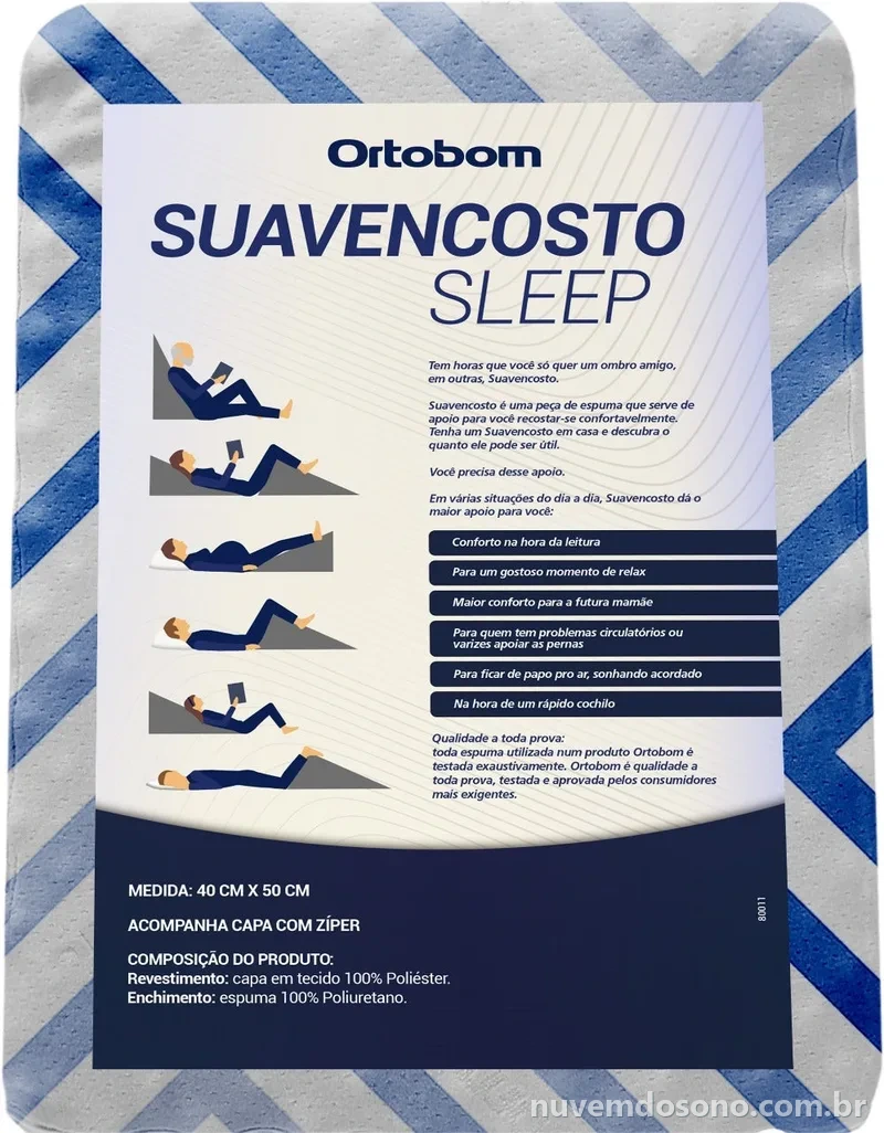 Suavencosto Sleep — Conforto & Apoio Ortobom na Nuvem do Sono